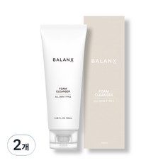 BALANX 全膚質低刺激潔面乳, 100ml, 2個