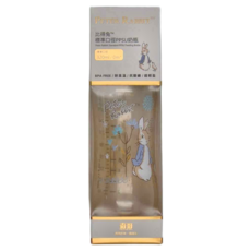 奇哥 比得兔標準口徑PPSU奶瓶 320ml, 耐高溫, 抗酸鹼, 超輕盈, 藍色, 1個