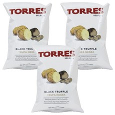 토레스 셀렉타 블랙트러플 감자칩, 125g, 3개
