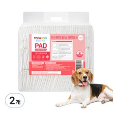 Tamsaa 狗狗專用尿布墊 檸檬香, 120片, 2包
