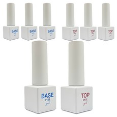 Ivit 角蛋白指甲底膠 5ml + 非頂膠 5ml, 底膠+頂膠, 4組