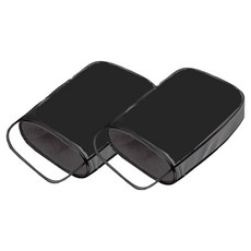 대한 겨울용 오토바이 핸들커버 방한토시 방수 핸들워머 투명커버 양손착용세트, 혼합색상