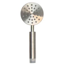 LEADER 麗達 304蓮蓬頭 TPR出水孔 LBE-513 10 x 3.5 x 24cm 205g, 1個, 不鏽鋼原色