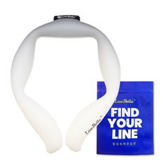 LineBella 跑步冰感夜光頸部冷卻器, 黑色, 1個