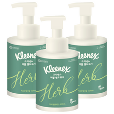Kleenex 舒潔 草本泡沫洗手乳, 3瓶, 500ml