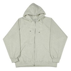 Fivelarge 大尺碼 雙面刷毛 寬鬆版型 落肩袖 連帽拉鍊外套