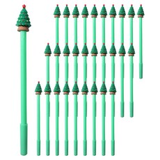 X-MAS 中性筆 0.5mm, 聖誕樹, 30個