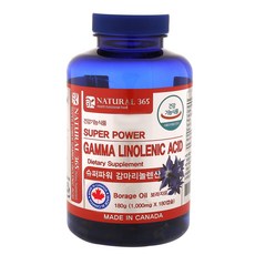 琉璃苣油γ次亞麻油酸萃取膠囊, 180顆, 1罐