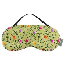 草本熱敷眼罩 卡其綠色, 1件, 1個