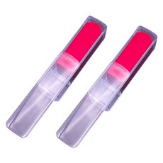 法人印章硬殼 3號, 透明, 2個