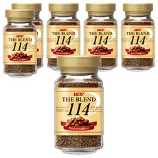유씨씨 더 블렌드 114 원두커피믹스, 1개입, 6개, 90g