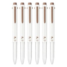 pentel 飛龍文具 simple code i + 3色筆 bgh3-de, 摩卡桿, 6支