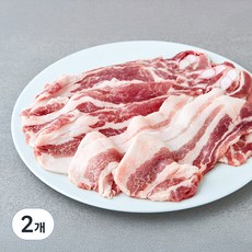 곰곰 생대패 삼겹살 구이용 (냉장), 2개, 400g