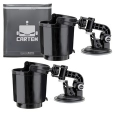 카템 젤패드 흡착식 컵홀더 거치대 CT194, 2개