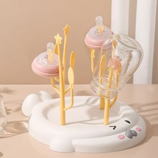 M.P.Eul雲朵型奶瓶瀝水架, 黃色, 單品