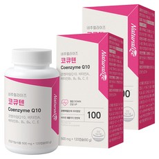 네추럴라이즈 코큐텐 60g, 120정, 2개