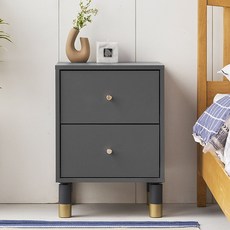 Paroma 阿多尼斯抽屜邊桌, 灰色