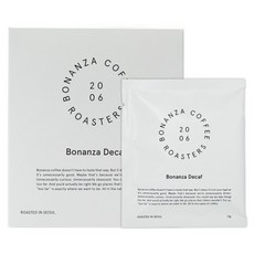 Bonanza 低咖啡因茶包咖啡, 10g, 7入, 1個