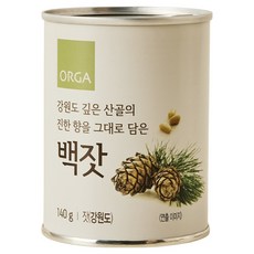 ORGA WHOLE FOODS 松子仁, 140g, 1罐