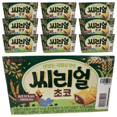 LOTTE 樂天 巧克力穀物麥片, 42g, 10個