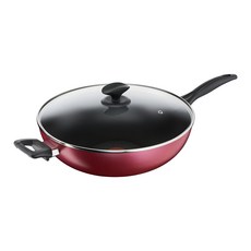 Tefal 特福 巴洛克系列 不沾炒鍋加蓋 B2249496, 32cm, 1個