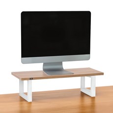 레토 높이 15cm 우드 메탈 모니터 받침대 LMS-PB10, 우드그레인, 1개