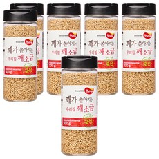 햇님마을 국산 100% 깨가 쏟아지는 우리집 깨소금, 100g, 6개