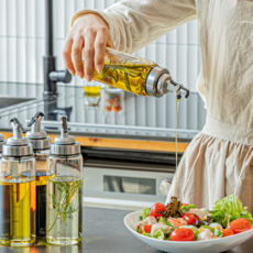 MINIMO 一鍵式瓶蓋油瓶, 500ml, 2個