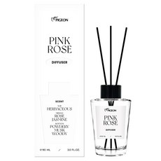 碧珍 香氛擴香瓶, PINK ROSE, 90ml, 1個