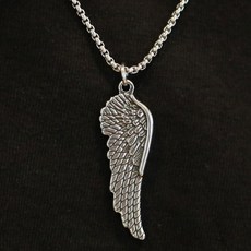 NOID-B 鋼製翅膀造型項鍊