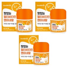 GoodnKids 孩童綜合維他命礦物質錠片, 60顆, 3罐