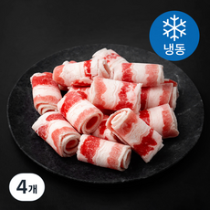 미국산 미트코리아 대패 우삼겹 (냉동), 4개, 500g