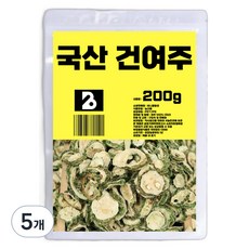 비니플랑센 건강한 국산 건여주, 200g, 5개
