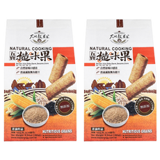 大地穀萊寶 五寶糙米果, 180g, 2袋