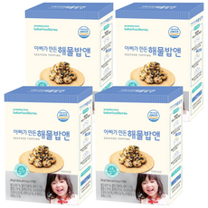 베베푸드 아빠가 만든 해물밥앤 후레이크, 28g, 4개