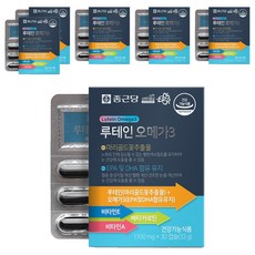 Chong Kun Dang 鍾根堂 葉黃素Omega-3膠囊, 30顆, 6盒