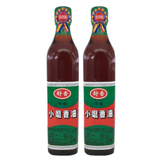 舒香 特級小磨香油，調味、涼拌、水餃專用，精選食材，香味最純, 500ml, 2瓶