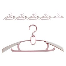 itgom 兒童用防滑衣架, 粉紅色, 10個