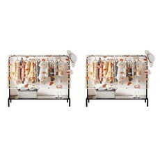 Allode 泰迪熊衣架防塵套 NO.01, 1套, 2入