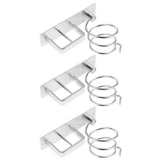 EVER HOUSE 適合家庭使用的簡單輕型烘乾機支架, 銀, 3個