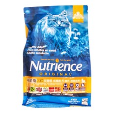 Nutrience 成貓配方 田園乾糧, 雞肉 + 田園蔬果, 2500g, 1袋