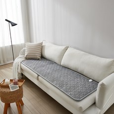 crivel 碳素電熱坐墊, 灰色, 4人座(50 x 180 cm)