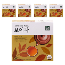 다농원 보이차, 600mg, 100개입, 5개