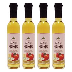 Organic Story 蘋果醋, 300ml, 4瓶