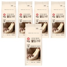 CJ BEKSUL 白雪 中筋麵粉, 1kg, 5包
