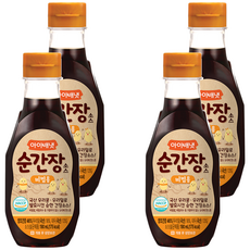 아이배냇베베 순간장 소스 190ml, 비빔용, 4개