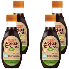 아이배냇 순 간장소스, 국물용, 190ml, 4개