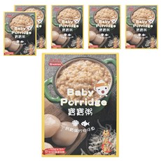 Nnutrinini 脆妮妮 寶寶粥 鈣質滿分吻仔魚, 新鮮蔬菜熬煮, 營養均衡, 鋁箔密封包裝, 保鮮隔絕細菌, 150g, 6盒