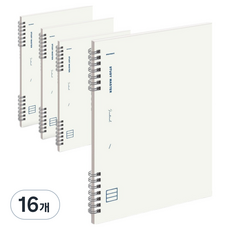 MUNID IS SPRING 橫線筆記本, 象牙白, 16本
