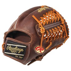 RAWLINGS HOH特別訂製SMU投手及全能用手套 右投用 GKWXHD206-4-SBR, 復古棕色, 1入